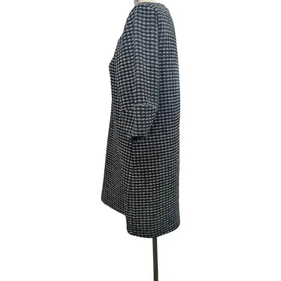 Dagg and Stacey Womens Olsen Dress Jacquard Knit Dark Green Size Small - Picture 3 of 8